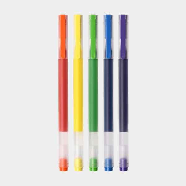 خودکار رنگی شیائومی بسته ۵ عددی